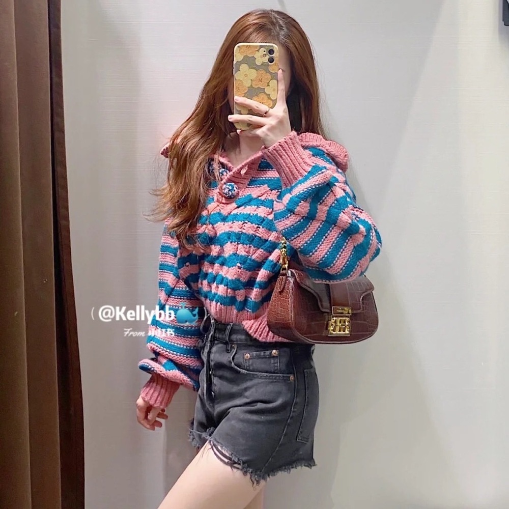 Zara NWT cable knit sweater